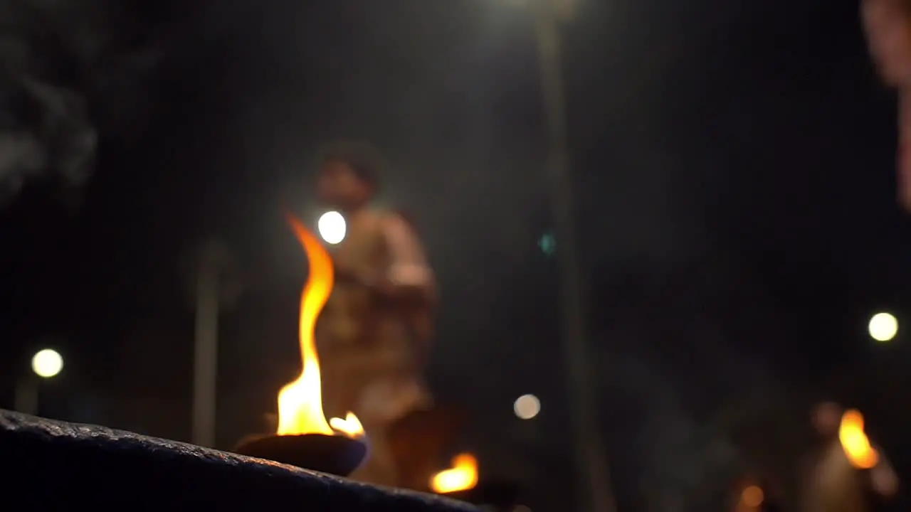 Ganga Aarti Ceremonial Candle