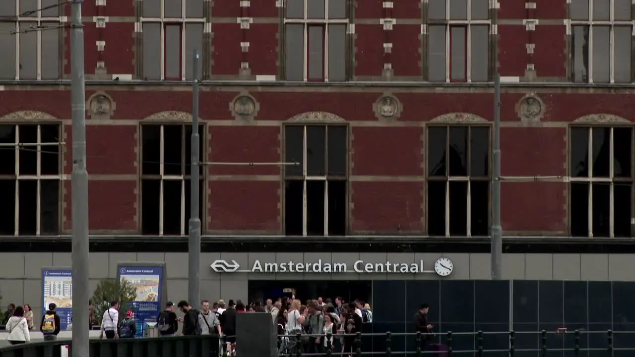 Amsterdam Centraal Railway Station