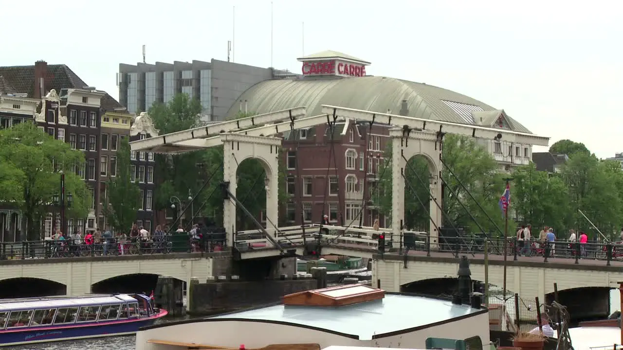 Amsterdam Magere Brug and Carre Theater