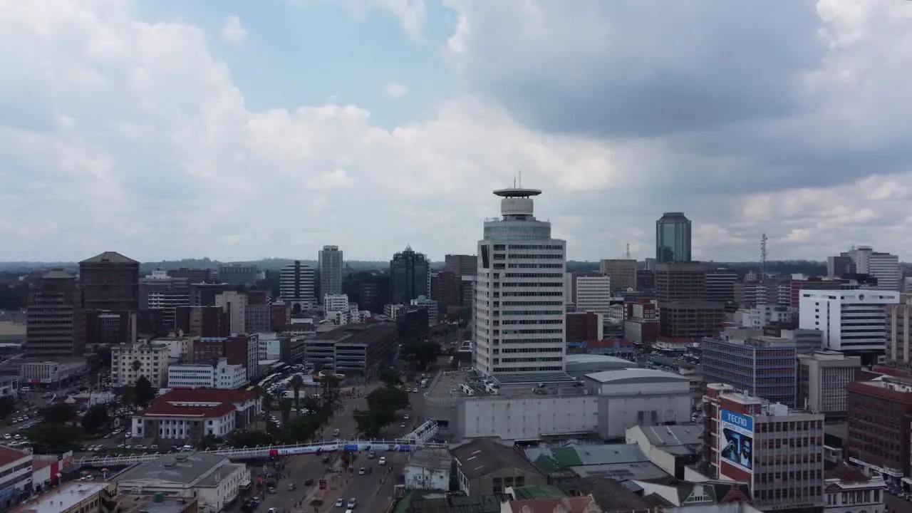 Drone video of Joina City in Harare Zimbabwe