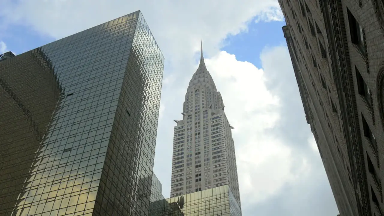 Clouds Moving Quickly above the Chrysler Building