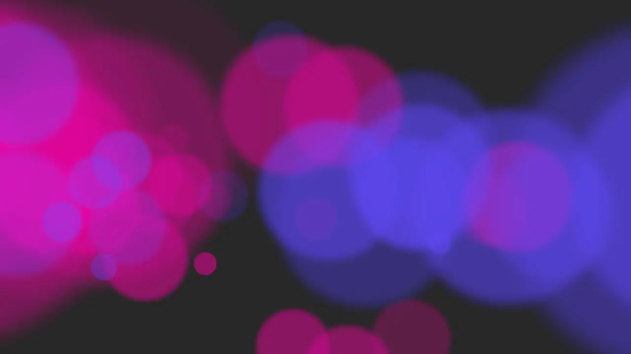 Blurred pink and blue circles in abstract art