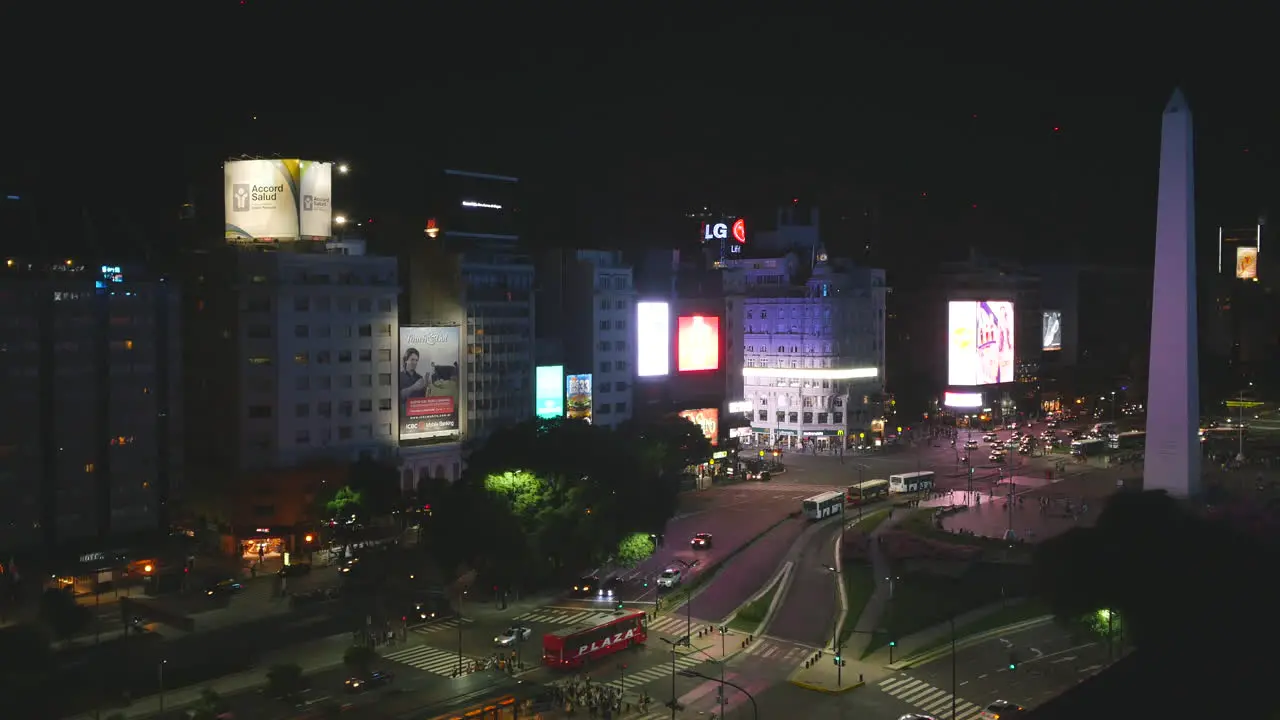 Argentina Buenos Aires Night Time Lapse