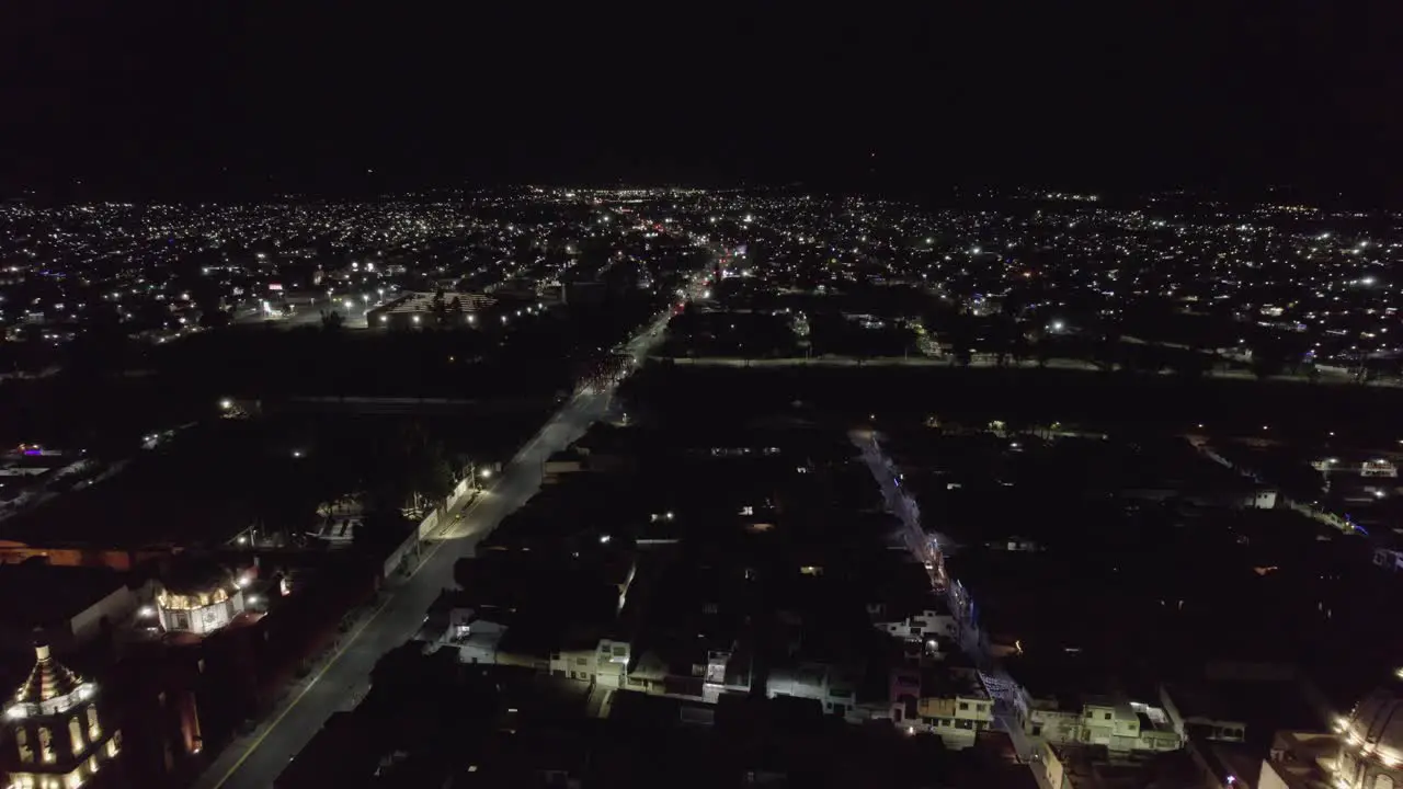 Aerial view of the city center of Salamanca