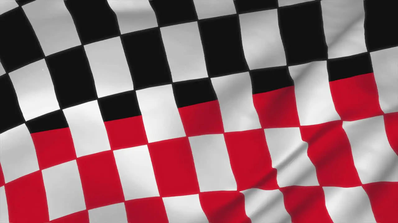 Motion formula black and red flags retro sport background