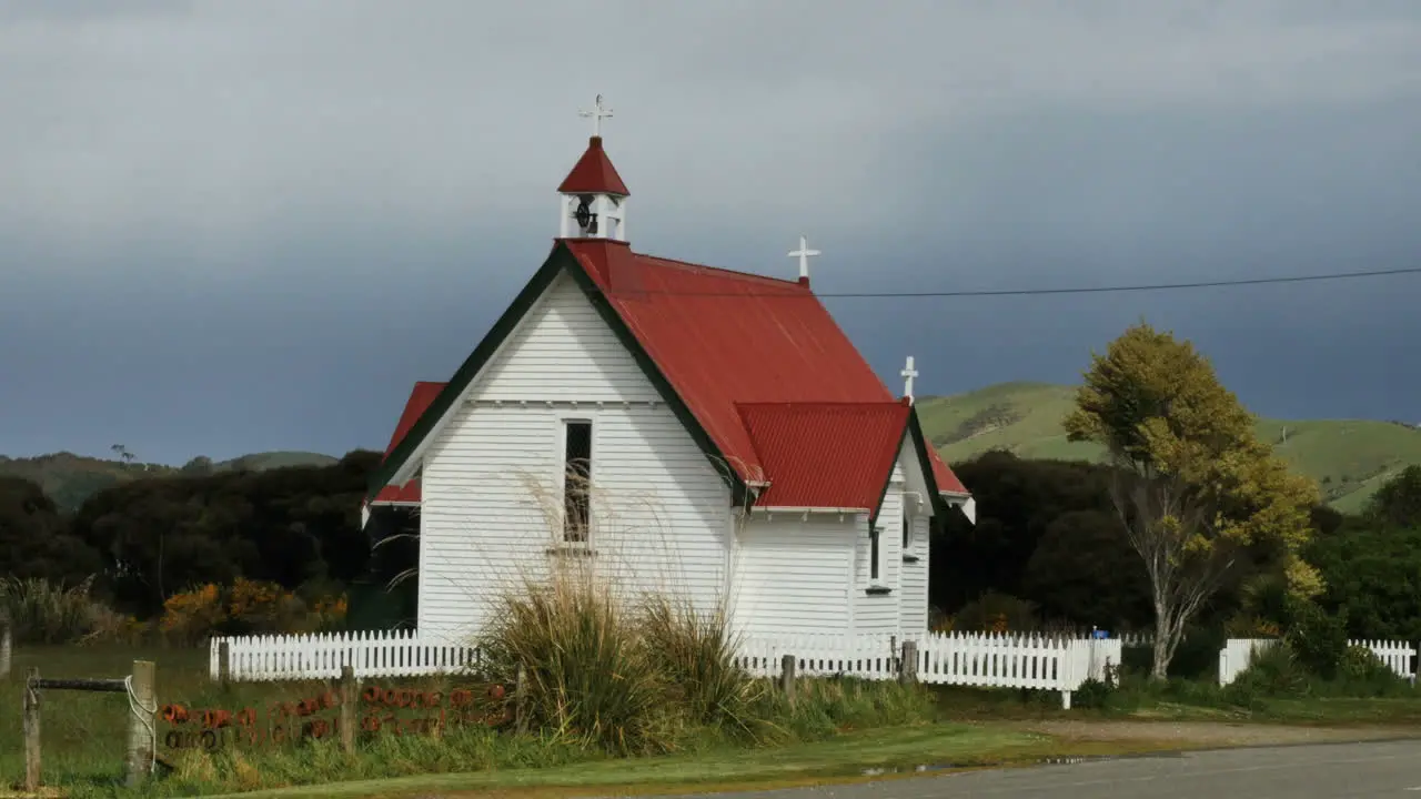 New Zealand Catlins Church At Waikawa