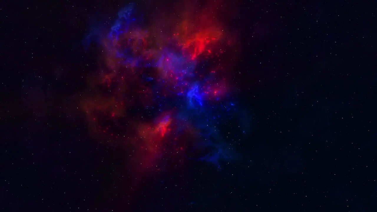 4k CG Animation Nebula