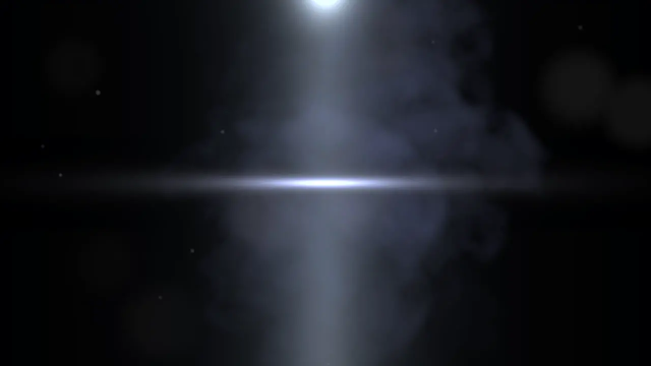 White smoke and fashion light effect in dark space