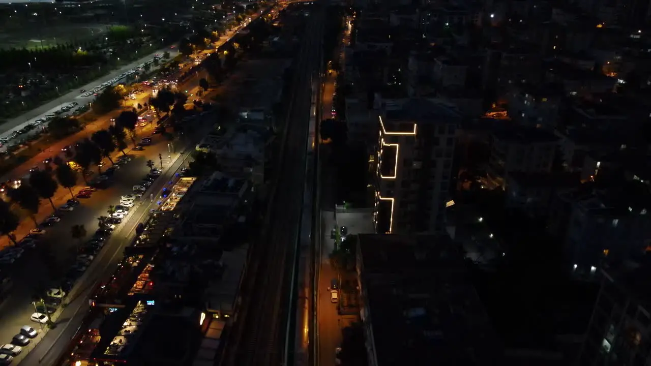 Night Traffic Road Cityscape