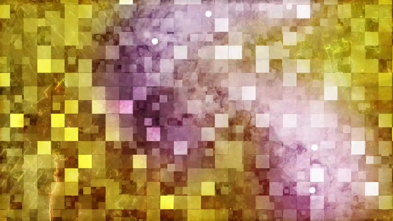 Squares Background Yellow Purple