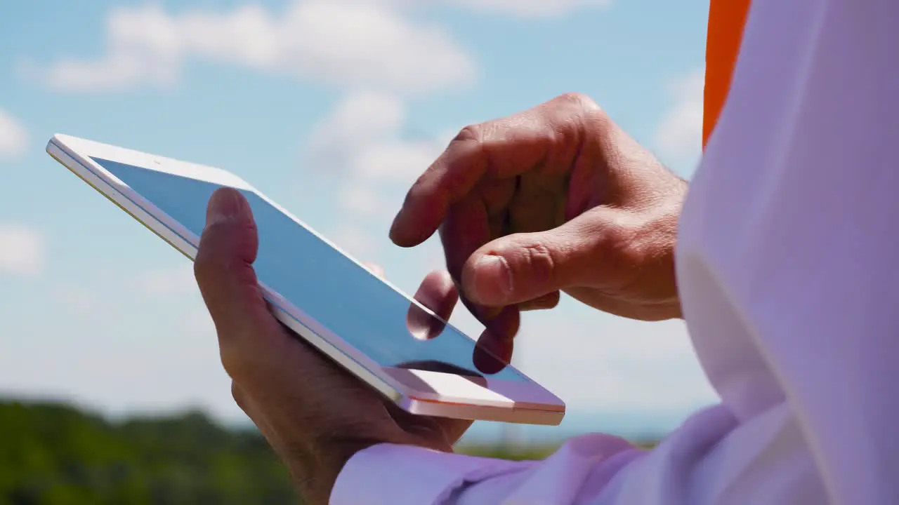 Engineer Using Digital Tablet 15