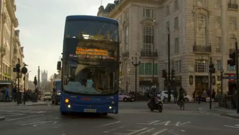 Traffic In A Central London Street Daytime