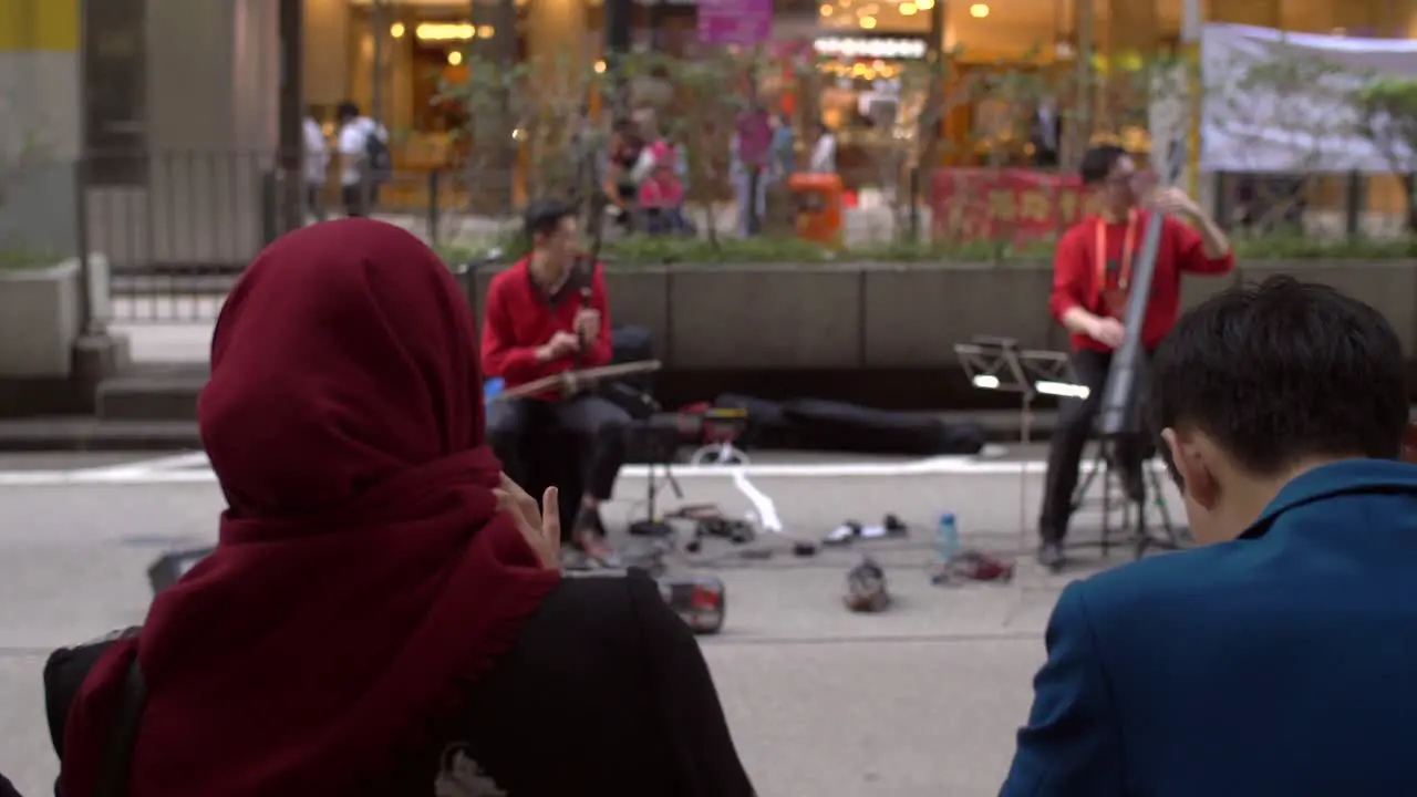 Buskers in Hong Kong