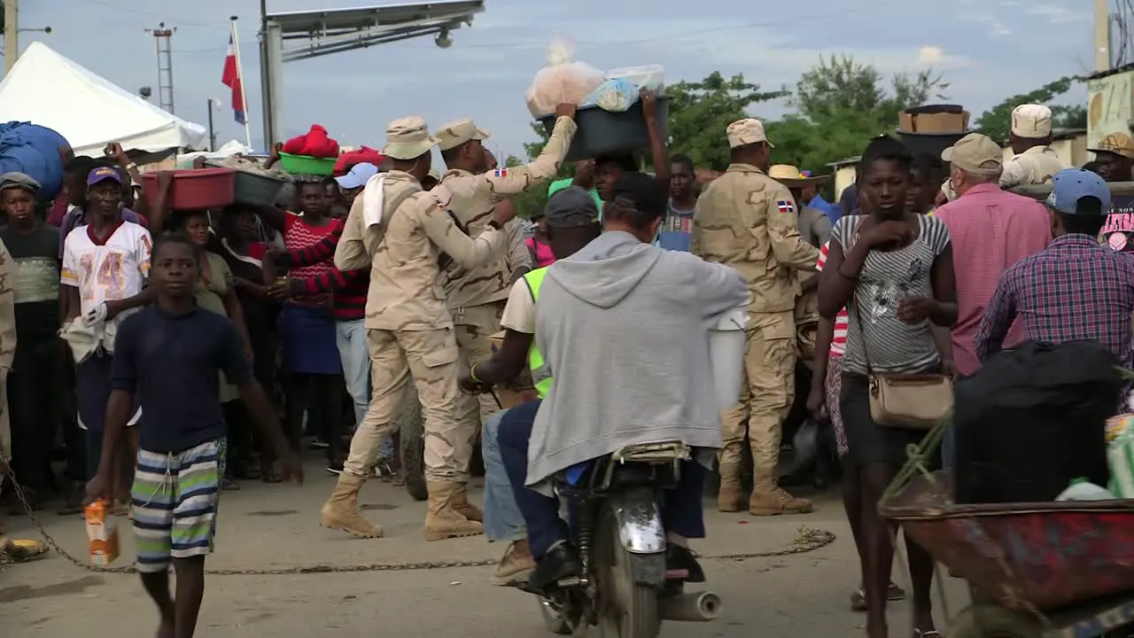 Border between Haiti and Dominican Repubblic