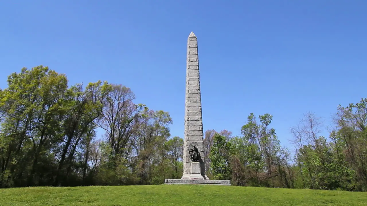 Mississippi Vicksburg Battlefield Obelisk Monument