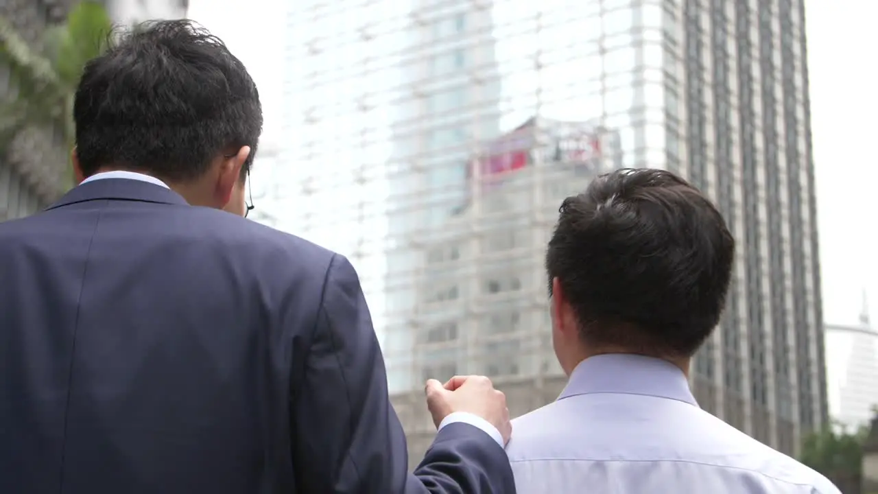 Business Men in Downtown Hong Kong