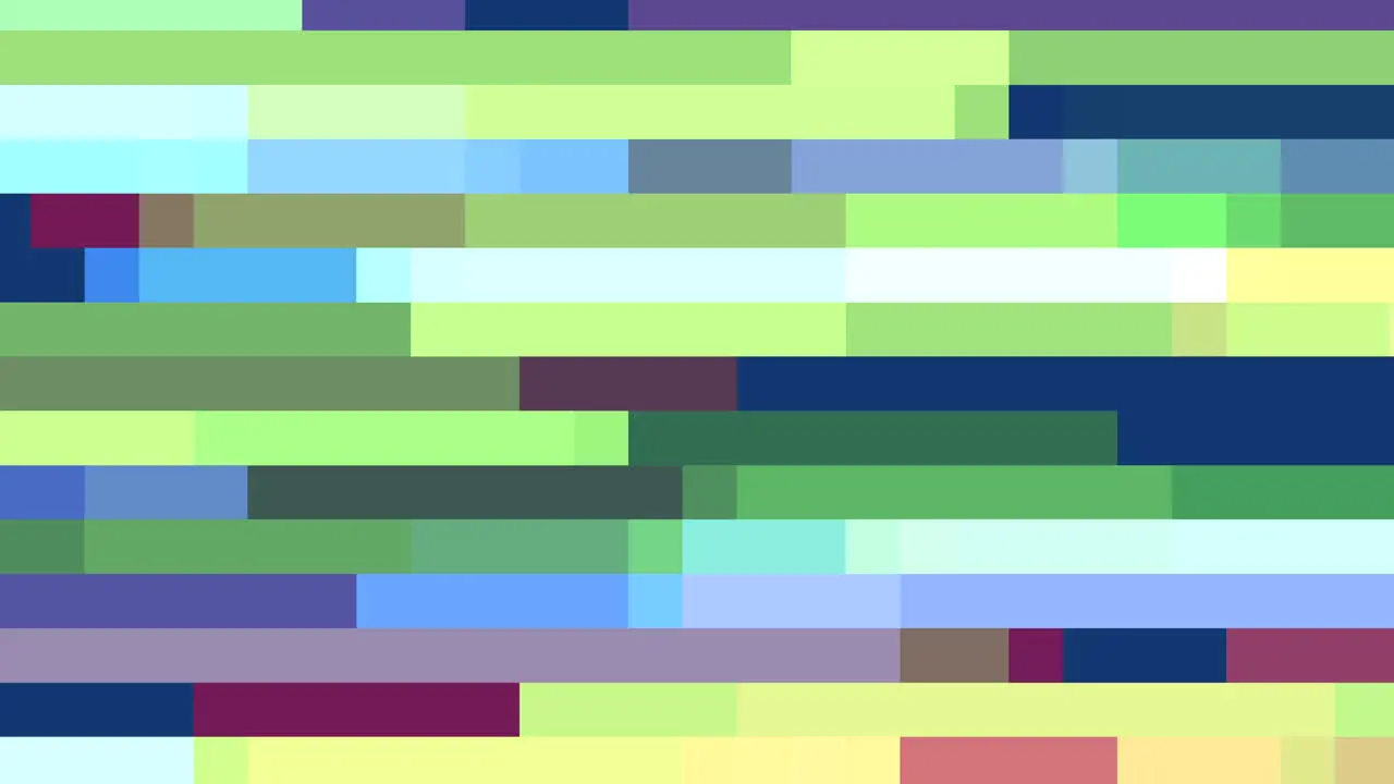 Gradient rainbow pixels in 8 bit pattern