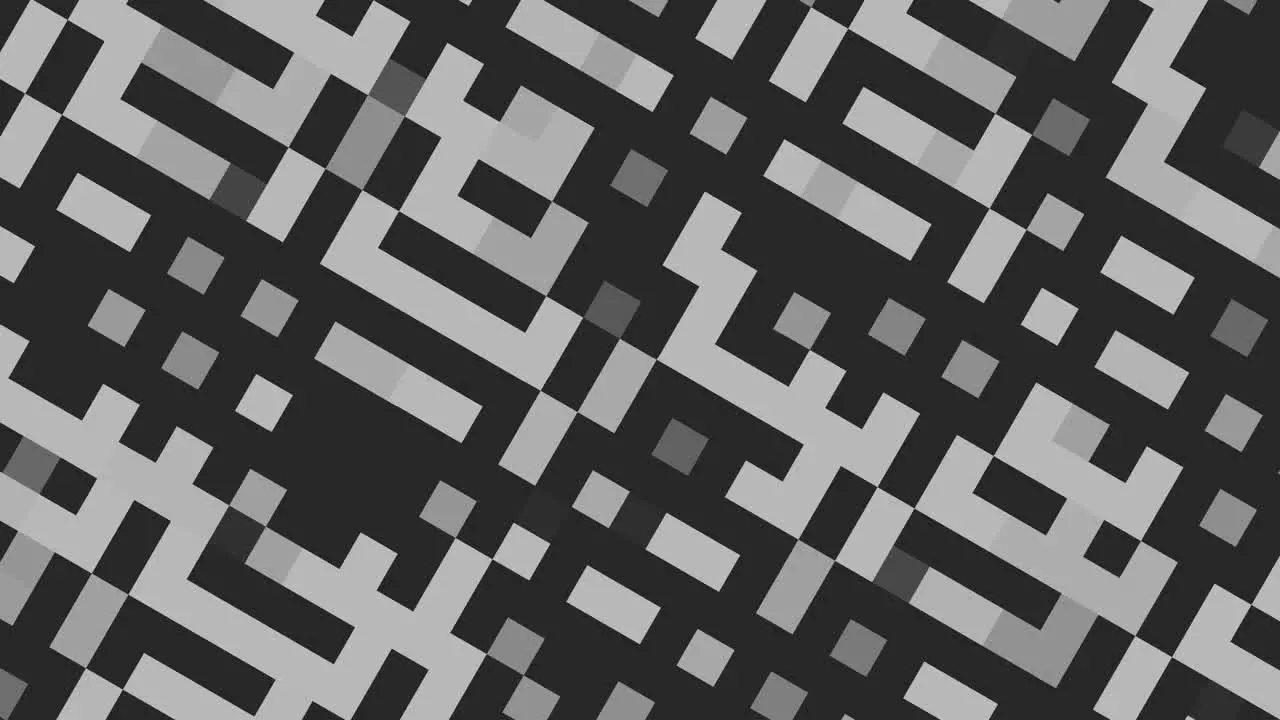 White pixels pattern in 8 bit on black gradient