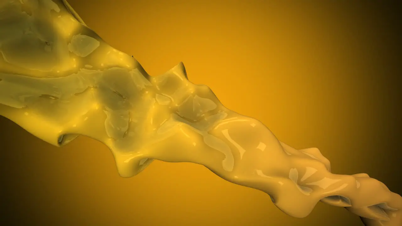 Motion dark yellow liquid futuristic shapes abstract geometric background 2