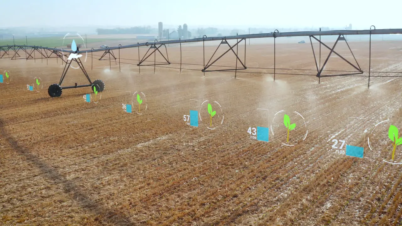 Crop irrigation system