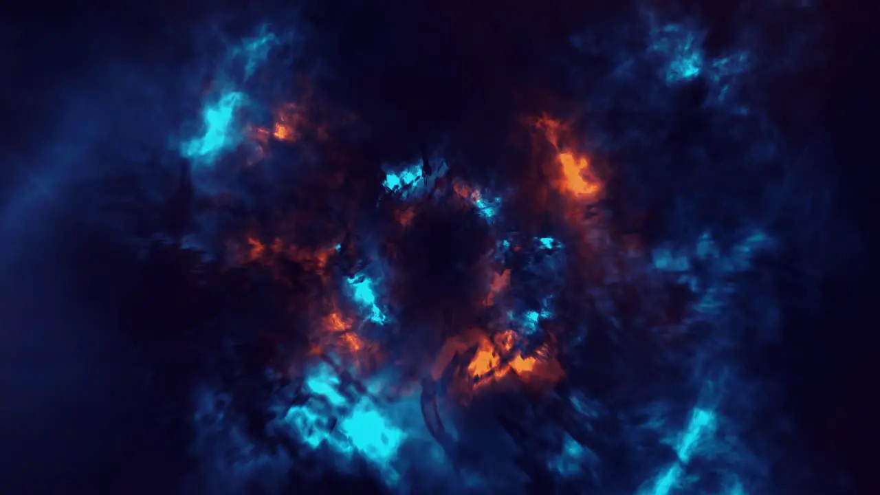 Traveling Through Nebulas in the Cosmos Seamless loop