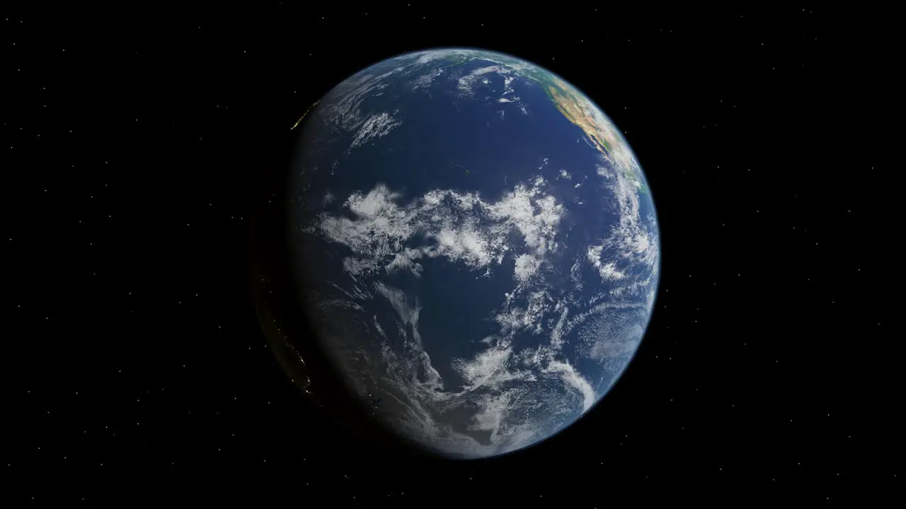 Planet Earth Spinning In A Seamless Loop Photorealistic 3D Rendering Of Earth 3D Animation