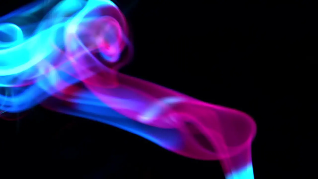 Coloured Smoke on Black 11