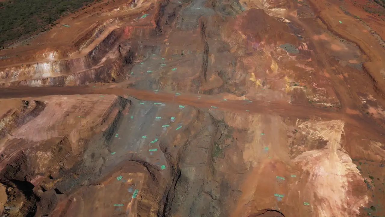 Exploring Shot Of Mine Site In Rural Area Western Australia