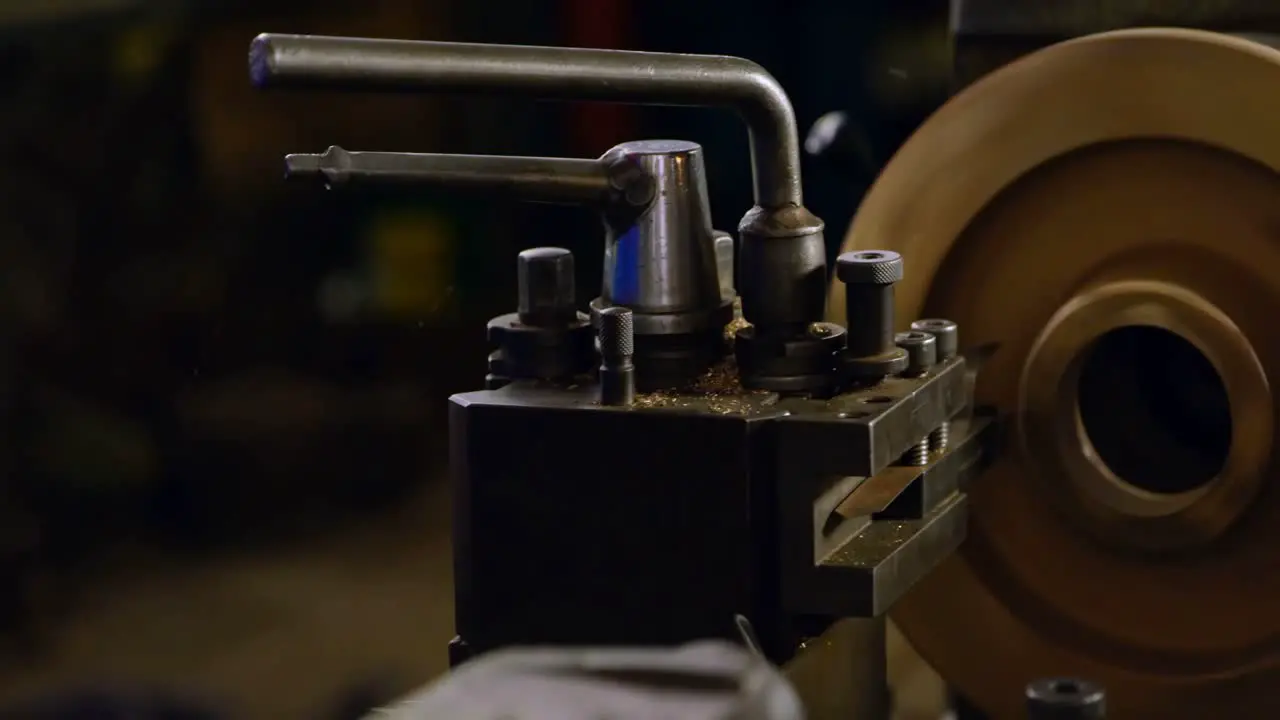 Machine and tools in workshop 4k