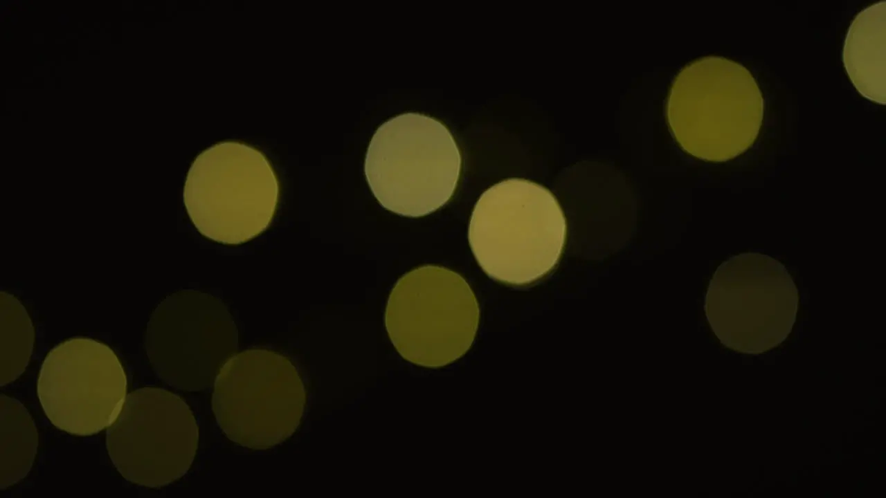 Bokeh Created by Twinkling Lights