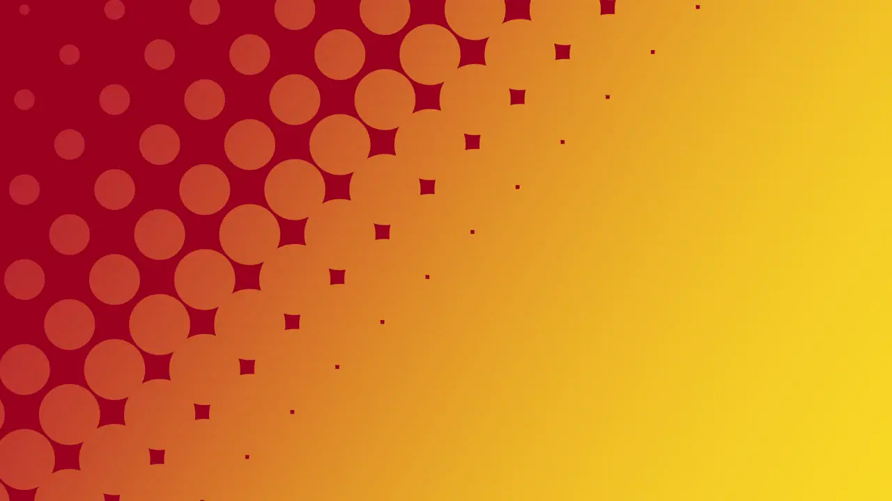 Colorful abstract design red and yellow circles and dots for web and graphic design