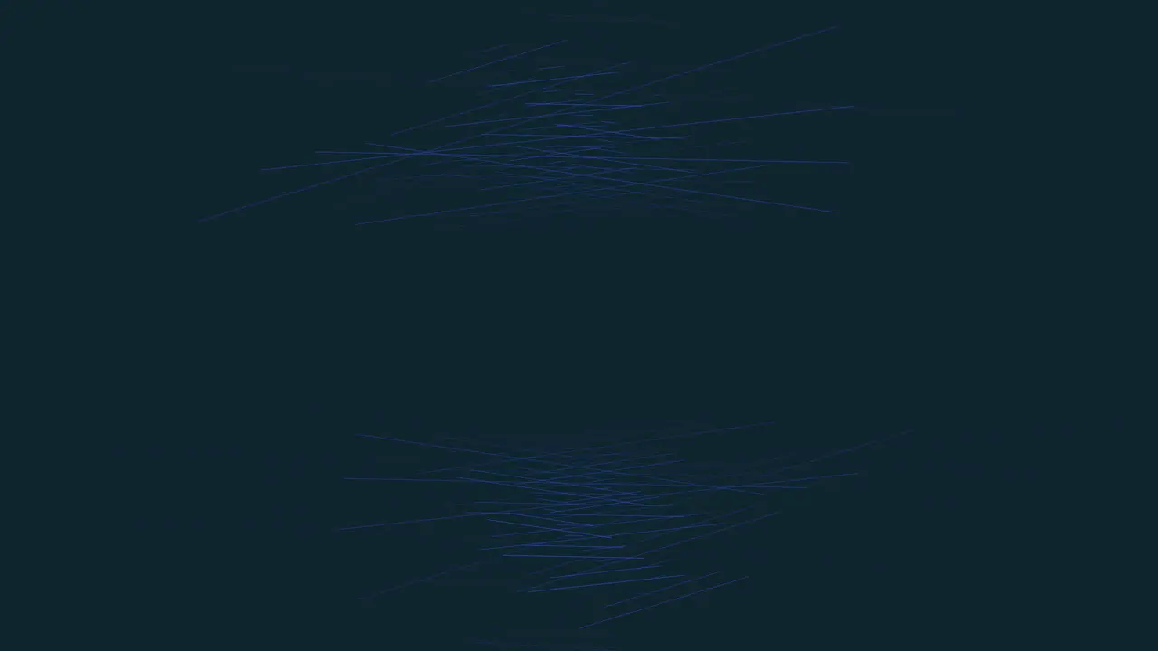 Abstract blue line pattern on a minimalistic background