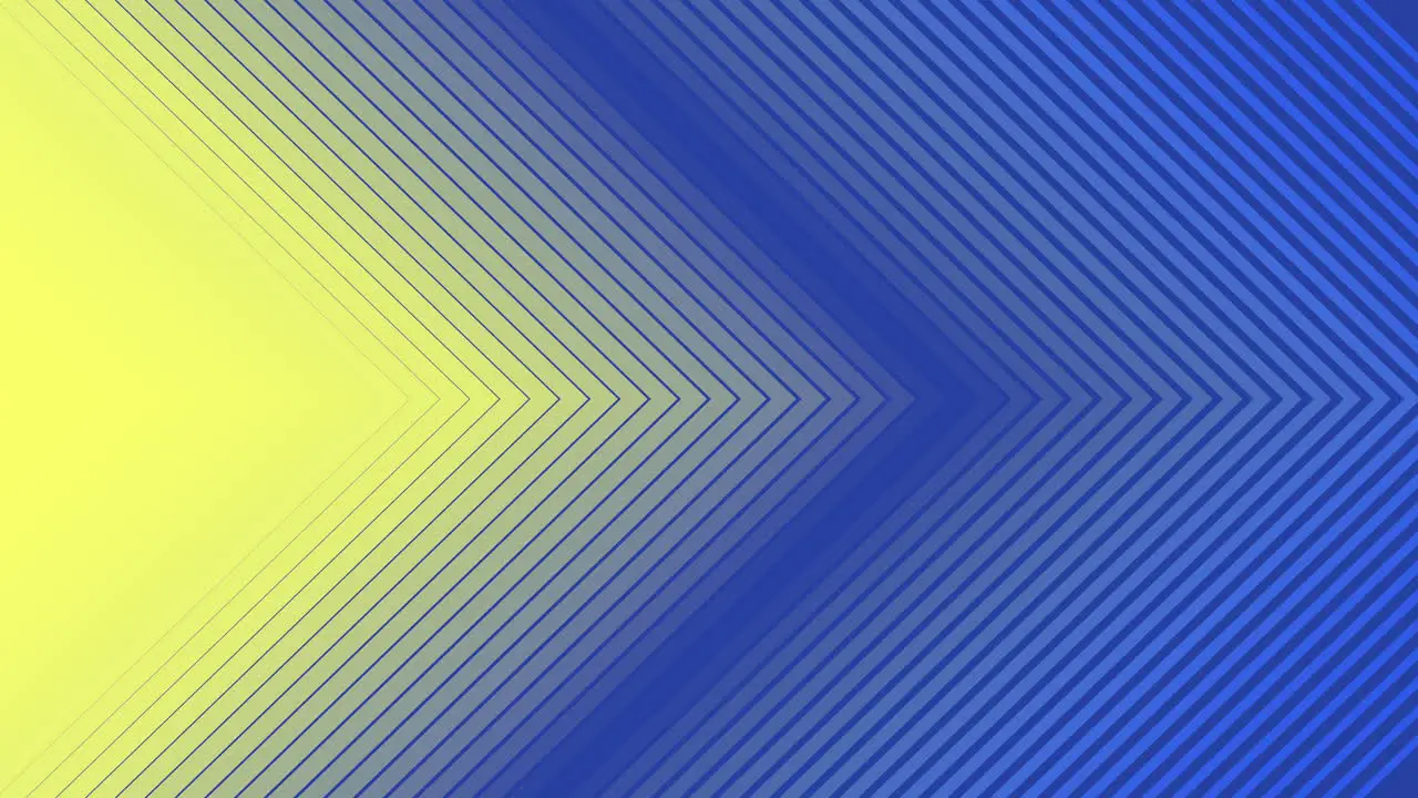 Dynamic blue and yellow abstract design with diagonal lines