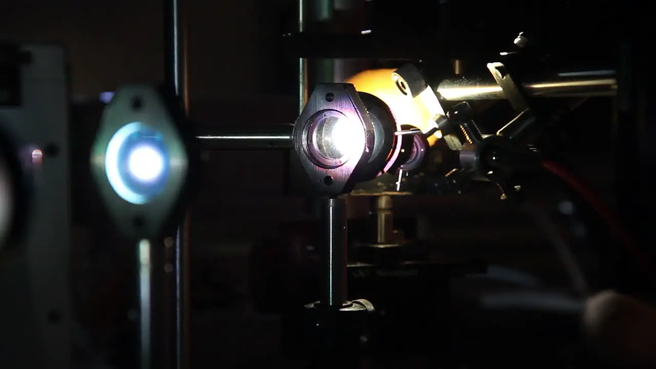 Photonics test with lenses