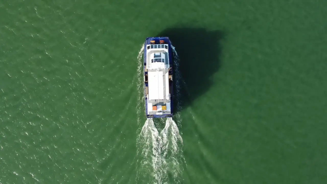 Hythe Ferry in Southampton Water clip 1