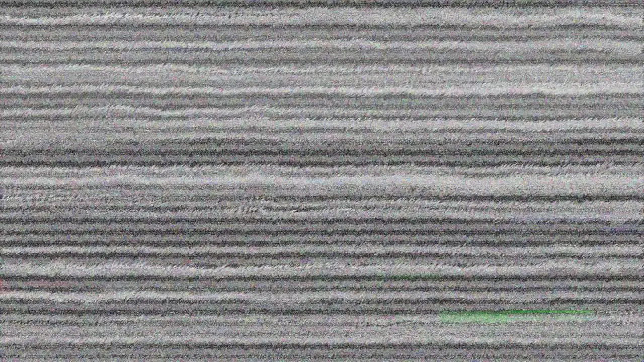 Static noise on a screen