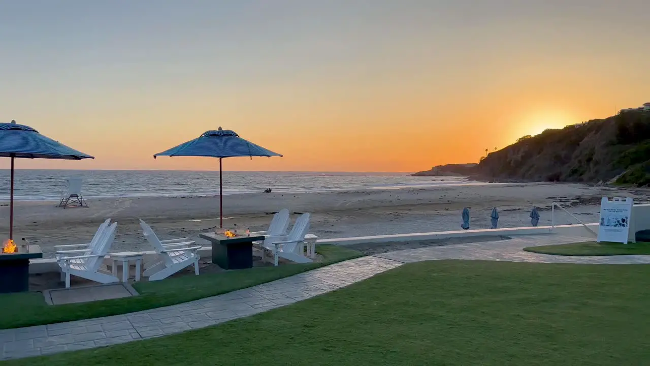 A beautiful beach in Dana Point California