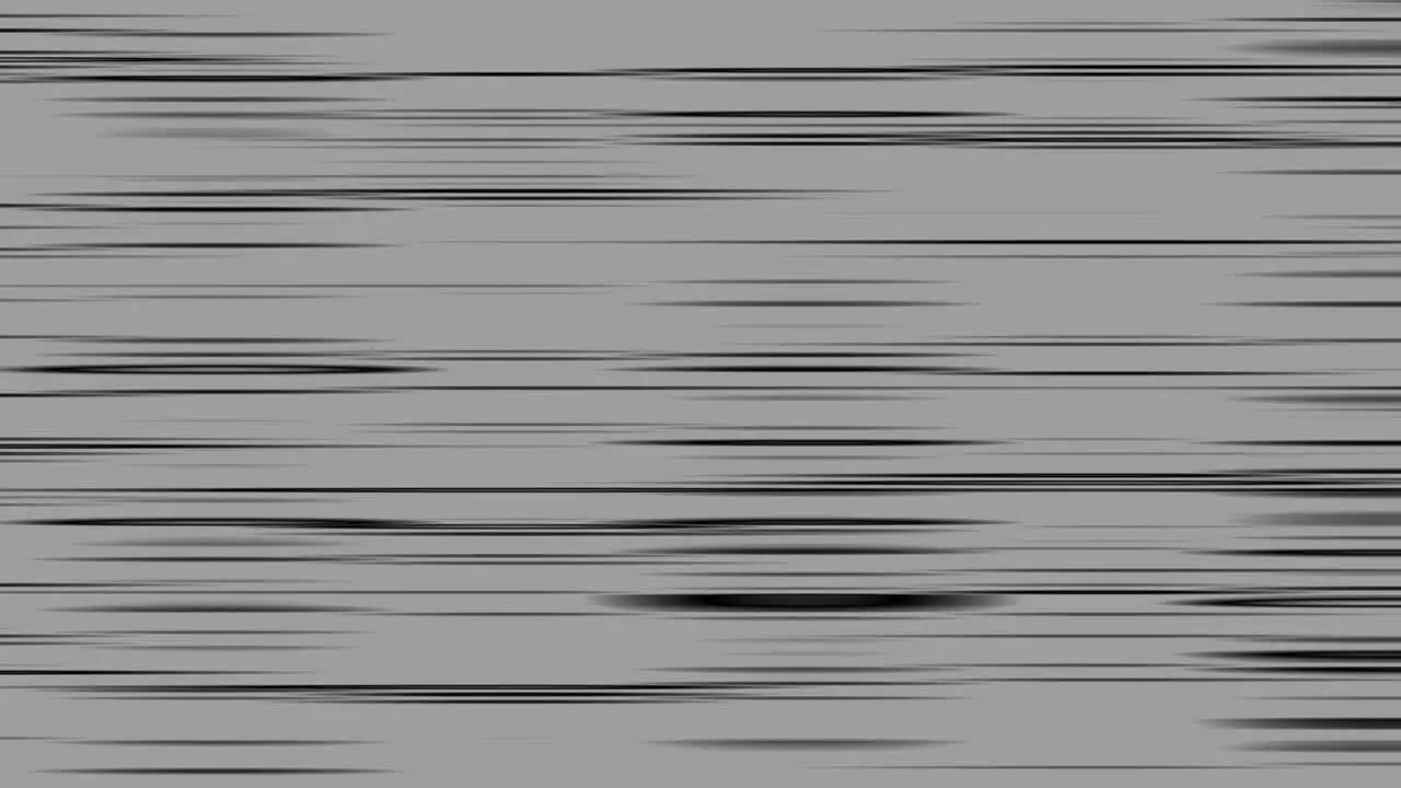 Looping animation of gray and black horizontal lines oscillating