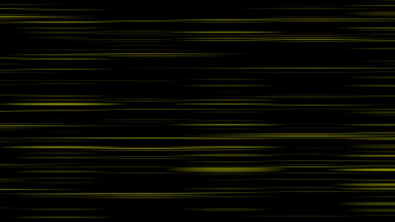 Looping animation of black and yellow horizontal lines oscillating