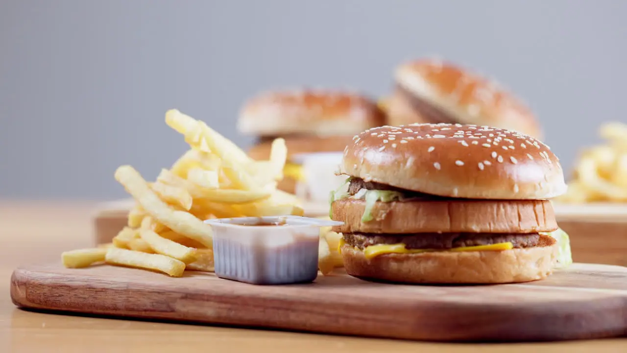 Person hand and fast food with chips