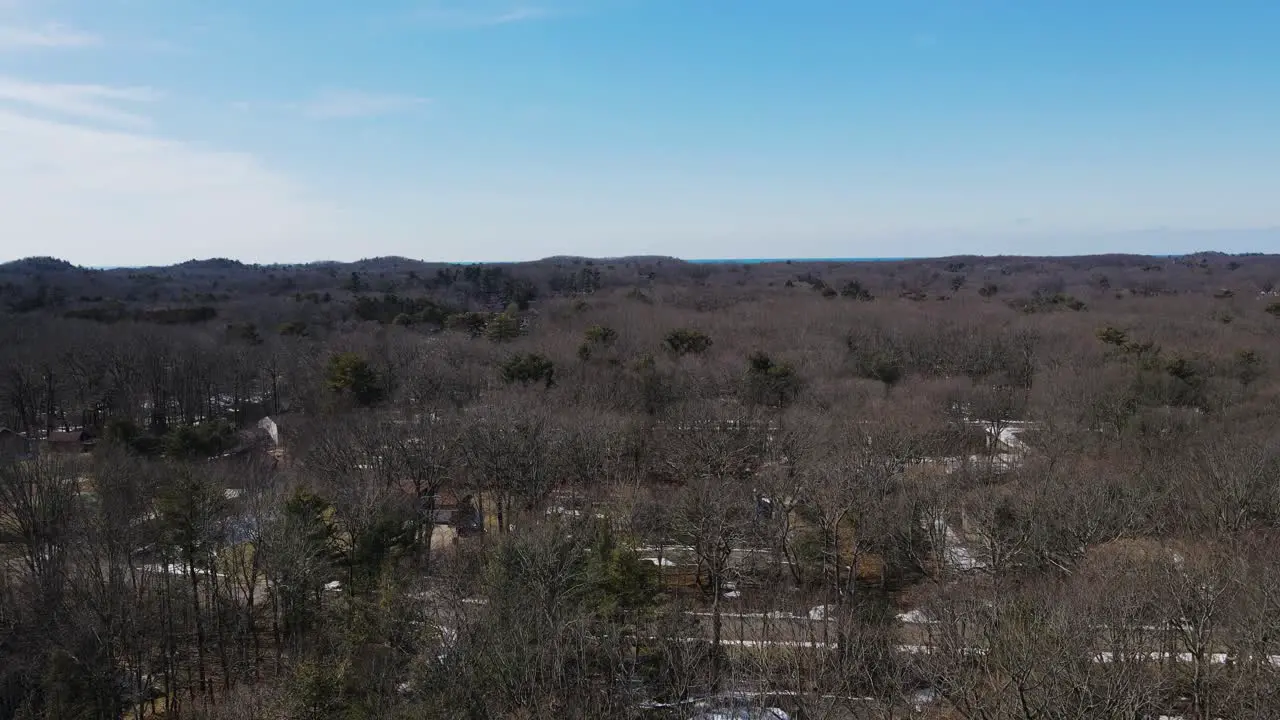 Lake Michigan's coast from Norton Shores neighborhood