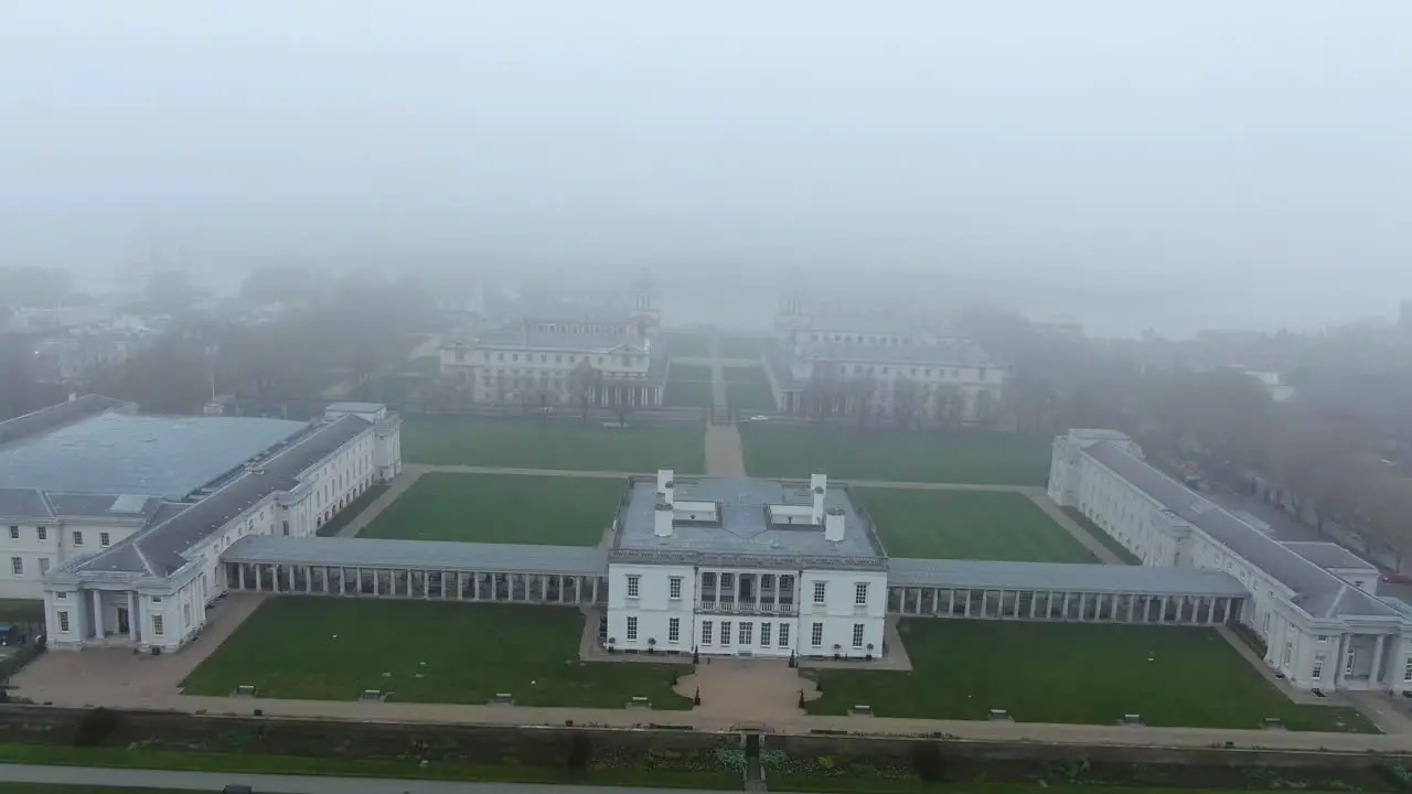 Drone shot of the beautiful building in London