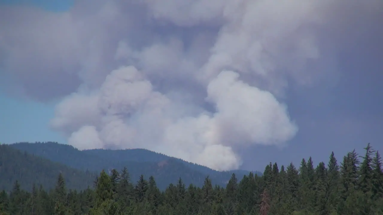 California Smoke Billowing