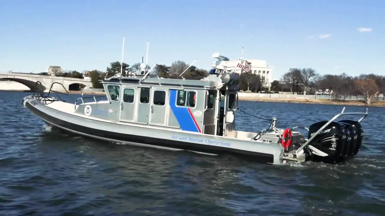 Us Coast Guard Boats Secure Washington Dc Waterways During Biden’S Presidential Inauguration