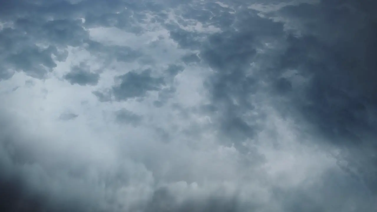 dark clouds moving in the sky thunderstorm