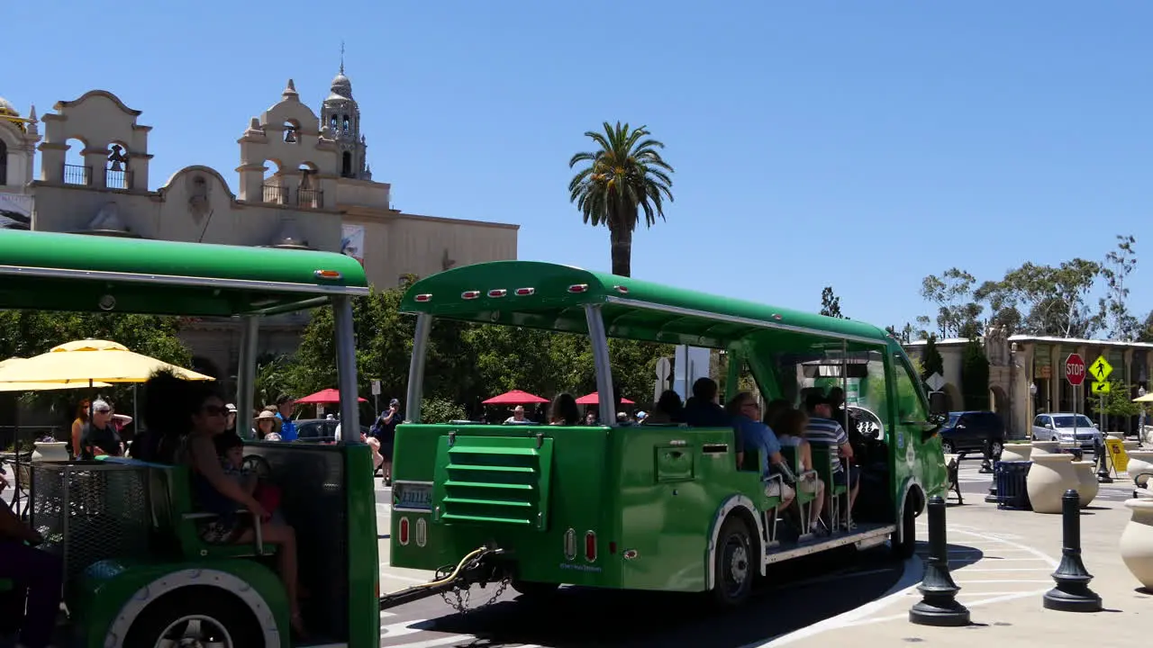 California Bus Pulling Up To Pick Up Passengers