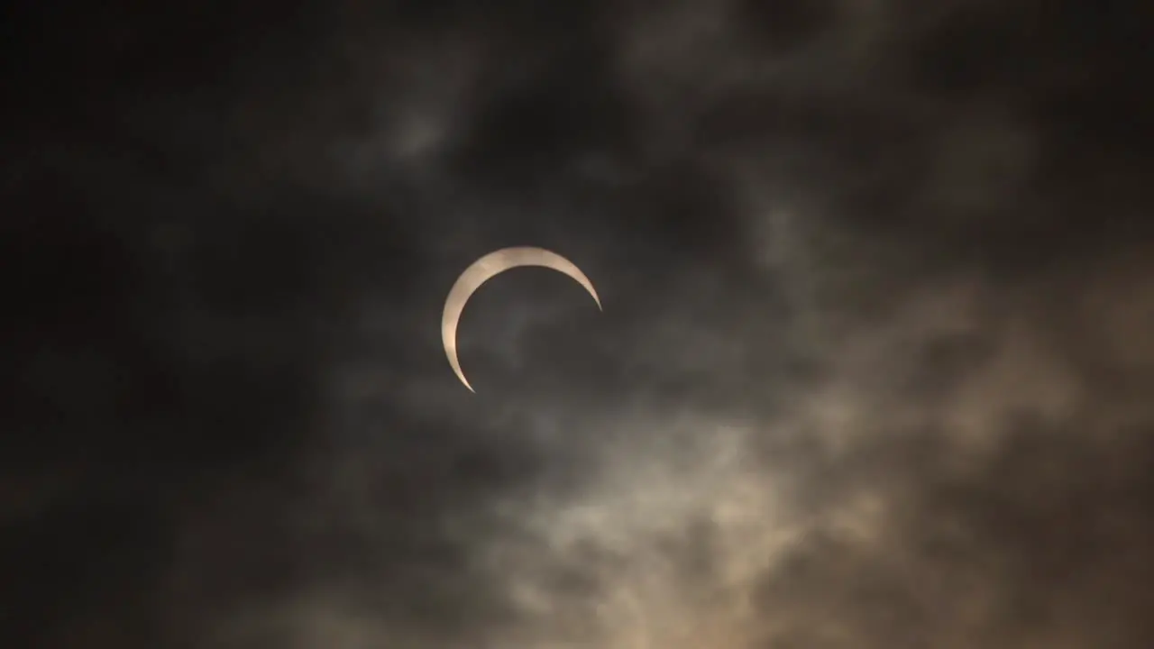 The annular solar eclipse as seen from Meridian Idaho