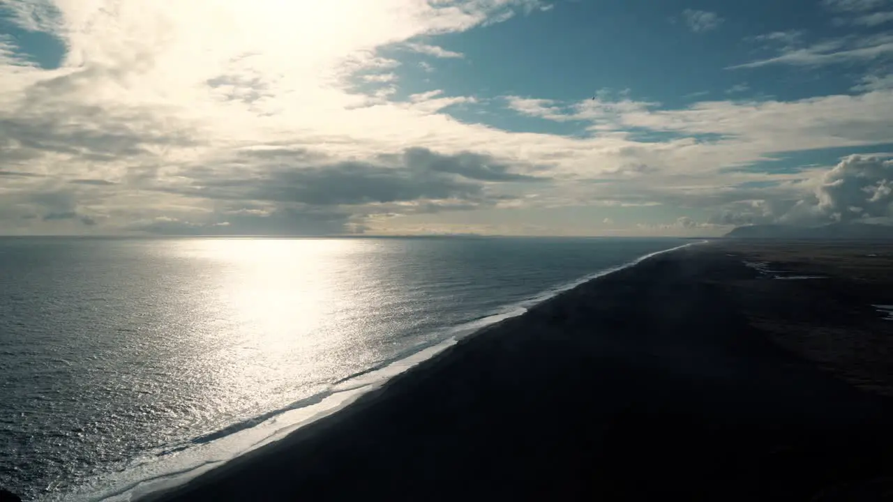 Black Sand Icelandic Beach