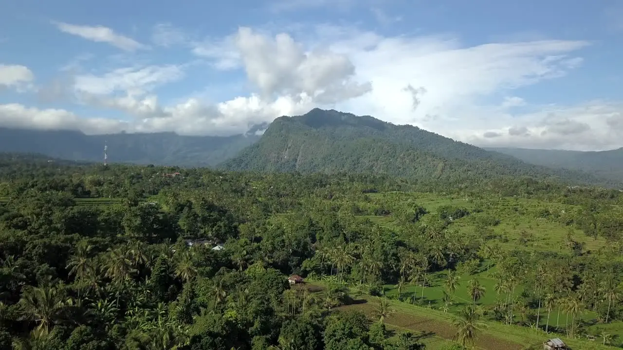 Beautiful scenery in the Bali