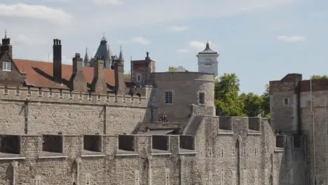 Exterior Of The Tower Of London England UK 4